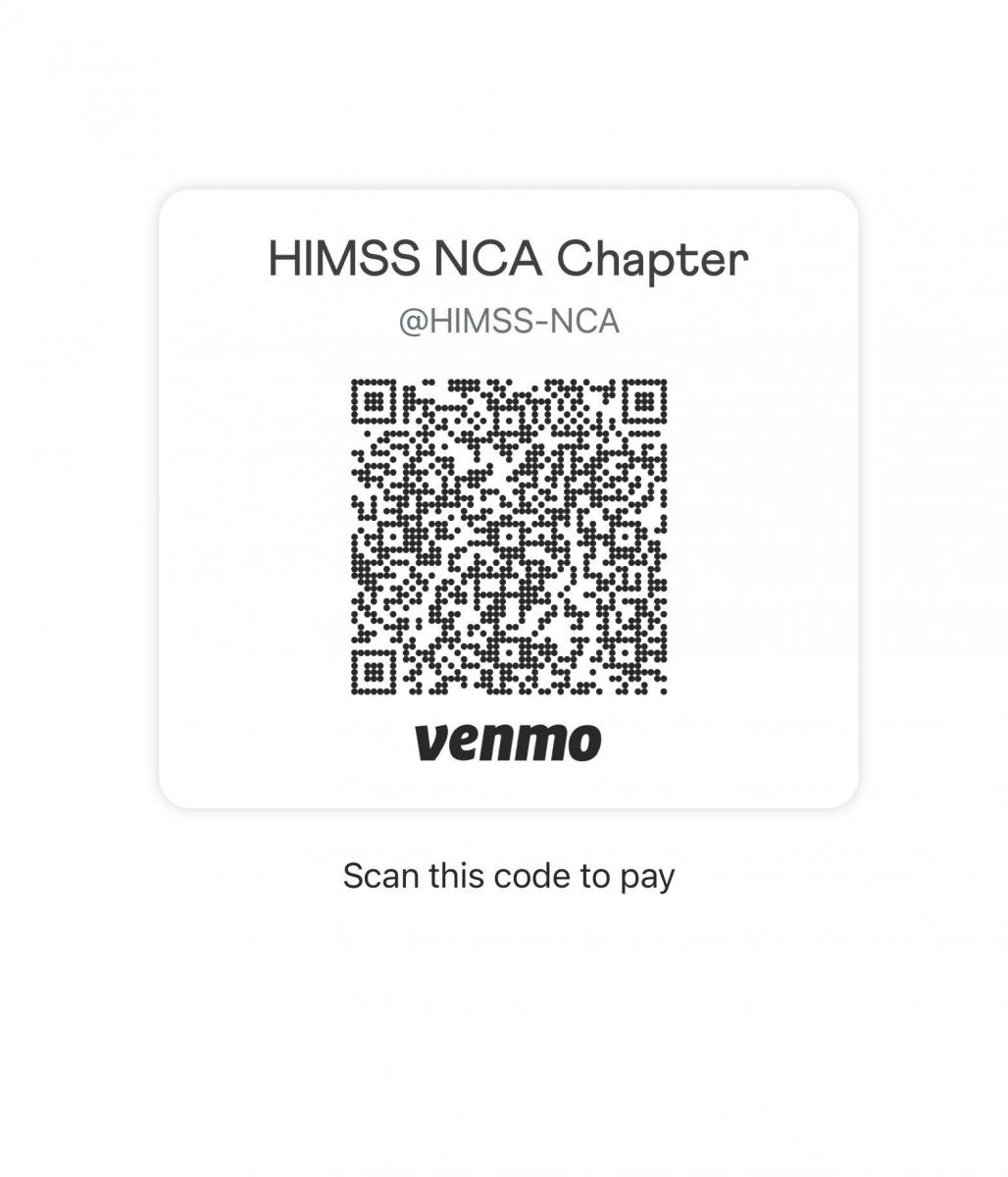 HIMSS NCA Venmo